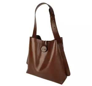 Сумка-шопер "Барбара" натуральная кожа, цвет карамель Сумка-шопер "Барбара" натуральная кожа, цвет карамель